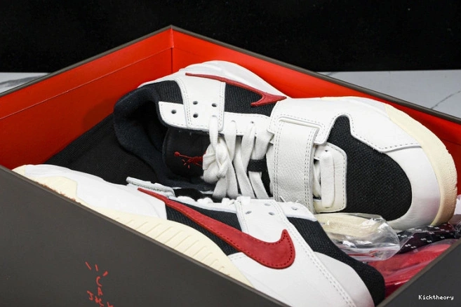 Kicktheory TR Jordan University x Jack Scott Travis Jumpman Red FZ8117-101 0820